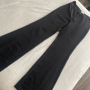 Pull & Bear Black High Waisted Cut out Dress Pant
